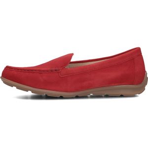 Gabor - 440 - Mocassins - Rood - Leren Voetbed