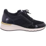 Sportschoenen - Color-Blocking - Leer/Textiel/Suède - Middelhoge Hak