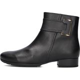 Gabor 712 Enkellaarsjes - Enkelboots met rits - Dames - Zwart - Maat 35