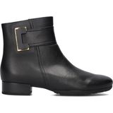 Gabor 712 Enkellaarsjes - Enkelboots met rits - Dames - Zwart - Maat 36