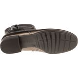 Gabor - 712 - Enkellaarsjes - Brons - Lakleer - Blokhak 3 cm