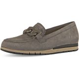 Gabor - Instapper - Taupe - Nubuck - Uitneembaar Voetbed