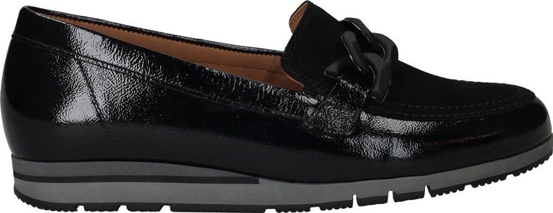 Gabor - 415.1 - Loafers - Zwart - Suède - Dames