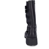 Gabor - Bikerboots - Zwart - Glad Leer - Fleece Voering - Blokhak