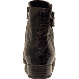 Gabor - 714.1 - Enkellaarsjes - Bruin - Suède met Panterprint