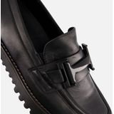 Loafers - Smog - Leer - Rubber