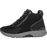 Gabor - Rollingsoft - Sneakers - Zwart - Suède