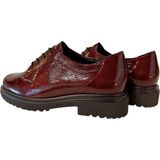 Gabor Veterschoen 52.555.88 Lak Leer Bordeaux Wijdte H