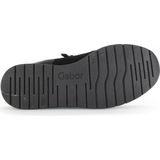 Gabor - Schoenen - Dames - Zwart - Leer - Comfortabele Sneakers