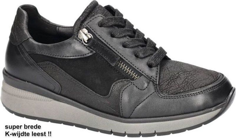 Gabor comfort Sneaker - 56.307.67 für Damen, schwarz, Gr. 41 EU / 7,5 UK