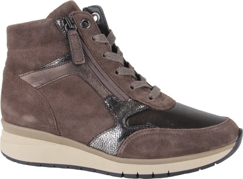 Gabor - Sneakers - Bruin - Leer