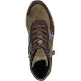 Gabor - 56.708 Veterschoenen - Oliv/Choco - Microfiber