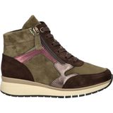 Gabor - 56.708 Veterschoenen - Oliv/Choco - Microfiber