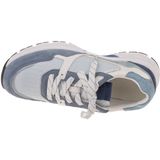 Gabor - Dames Sneaker - Weiss/Panna/Blue - Leer/Textiel/Mesh
