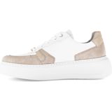 Gabor - 66.485.53 - Sneakers - Beige - Suède - Binnenvoering Leer - Zool Rubber