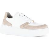 Gabor - 66.485.53 - Sneakers - Beige - Suède - Binnenvoering Leer - Zool Rubber
