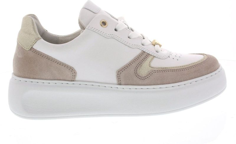 Gabor - 66.485.53 - Sneakers - Beige - Suède - Binnenvoering Leer - Zool Rubber