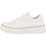 Sneakers - Effen - Leer - Met Plateau - Flexibele Zool