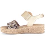 Gabor - 64.550.32 - Sandalen - Goud - Leopard/Satin Metallic