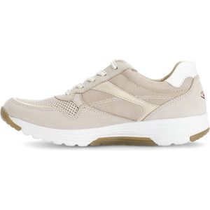 Gabor - Sneakers - Beige - Nubuck/Mesh - Rollingsoft-technologie