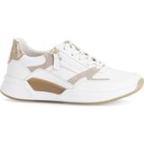 Gabor Rollingsoft Sneakers - Wit Leer - Dames