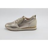 GABOR - Sneakers - Beige / Bruin / Zwart / Wit - Dierenprint - Leer