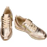 GABOR - Sneakers - Beige / Bruin / Zwart / Wit - Dierenprint - Leer