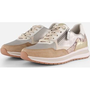 Gabor - Comfort Optifit - Sneakers - Zwart - Suède en Leer