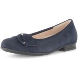 Ballerina - Effen - Leer/Suède - Platte Hak - Flexibele Zool