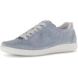 Gabor - 66.458.46 - Dames Sneakers - Blauw - Nubuck Leer