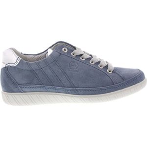 Gabor - 66.458.46 - Dames Sneakers - Blauw - Nubuck Leer