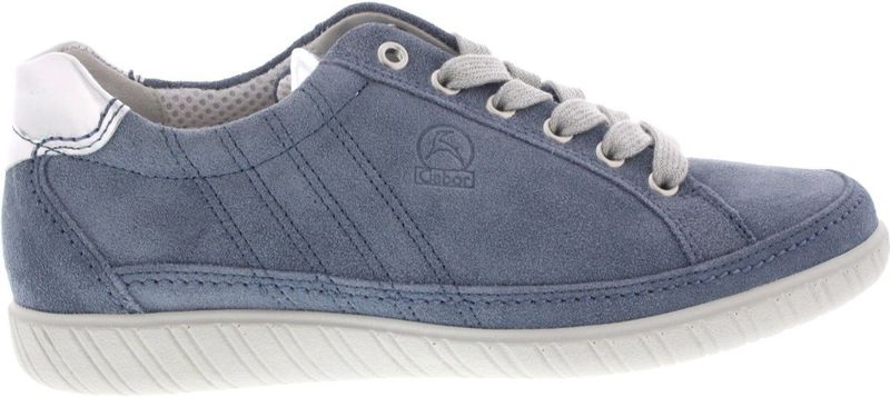 Gabor - 66.458.46 - Dames Sneakers - Blauw - Nubuck Leer