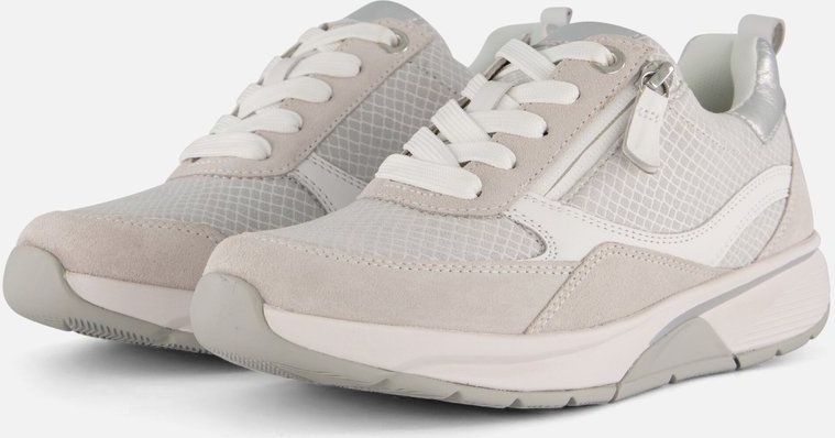 Gabor - Rollingsoft Sneakers - Grijs - Textiel - Dames