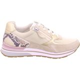 Gabor - Sneakers Laag - Beige - Textiel