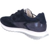 Gabor - Blauwe Leren Schoenen - Casual - Rits - Rubber Zool