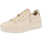 Sneakers - '66.396' - Color-Blocking - Glad Leer - Ronde Neus