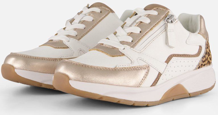 Gabor - Rollingsoft - Sneakers - Wit - Textiel