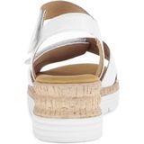 Gabor - Comfort 62.704.61 - Sleehak Sandaal - Wit - G-Wijdte