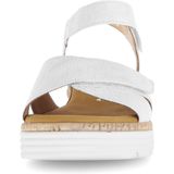 Gabor - Comfort 62.704.61 - Sleehak Sandaal - Wit - G-Wijdte