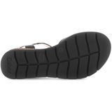 Gabor - Sandalen - Zwart - Suede - Klittenbandsluiting