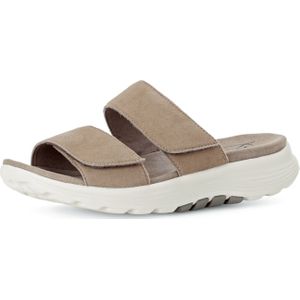 Gabor Slippers - Beige - Suede - Rollingsoft Voetbed