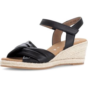 Gabor - Artikel 62.712 - Sandalen - Schwarz - Jute