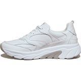 Gabor - Lage Sneakers - Wit - Glad Leer - Sportief