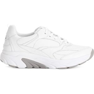 Gabor - Lage Sneakers - Wit - Glad Leer - Sportief