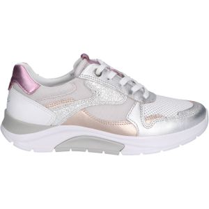 Gabor - 66.925.53 - Dames Sneakers - Zilver - Leer - Rolling Soft Collectie