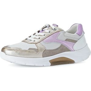 Gabor - Rollingsoft Sneakers - Weiss/Puder - Artikel 66.925