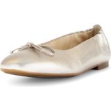 Gabor - 62.611.82 - Dames Ballerina - Zilver - Leer
