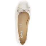Gabor - 62.611.82 - Dames Ballerina - Zilver - Leer