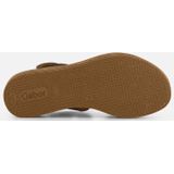 Gabor - Sleehaksandaaltjes - Zomerschoen - Lichtbeige/Goudkleur - Metallic