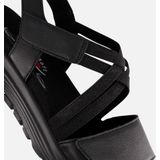 Gabor - Rollingsoft - Sandalen - Zwart - Synthetisch